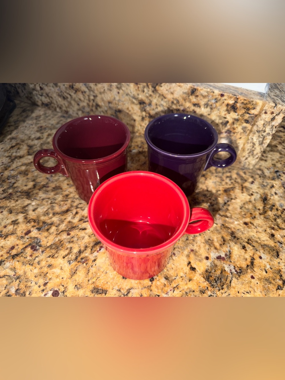 Fiesta fiestaware mugs - set of 3